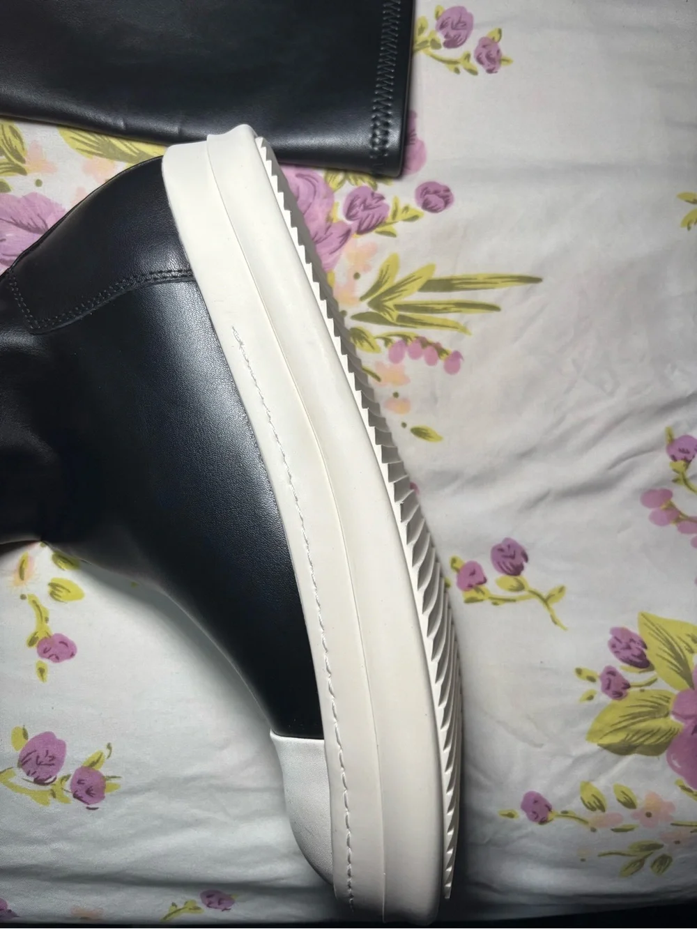 Rick Owen’s Knee-High Sock Sneakers